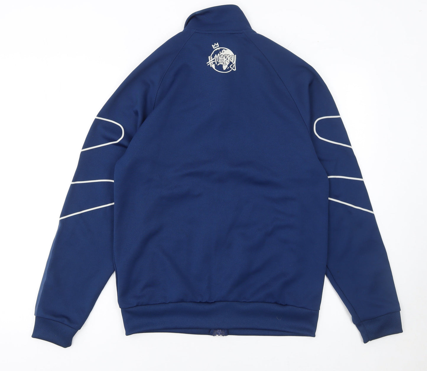 Adidas Men's Blue XS Track Jacket Full Zip Sportswear