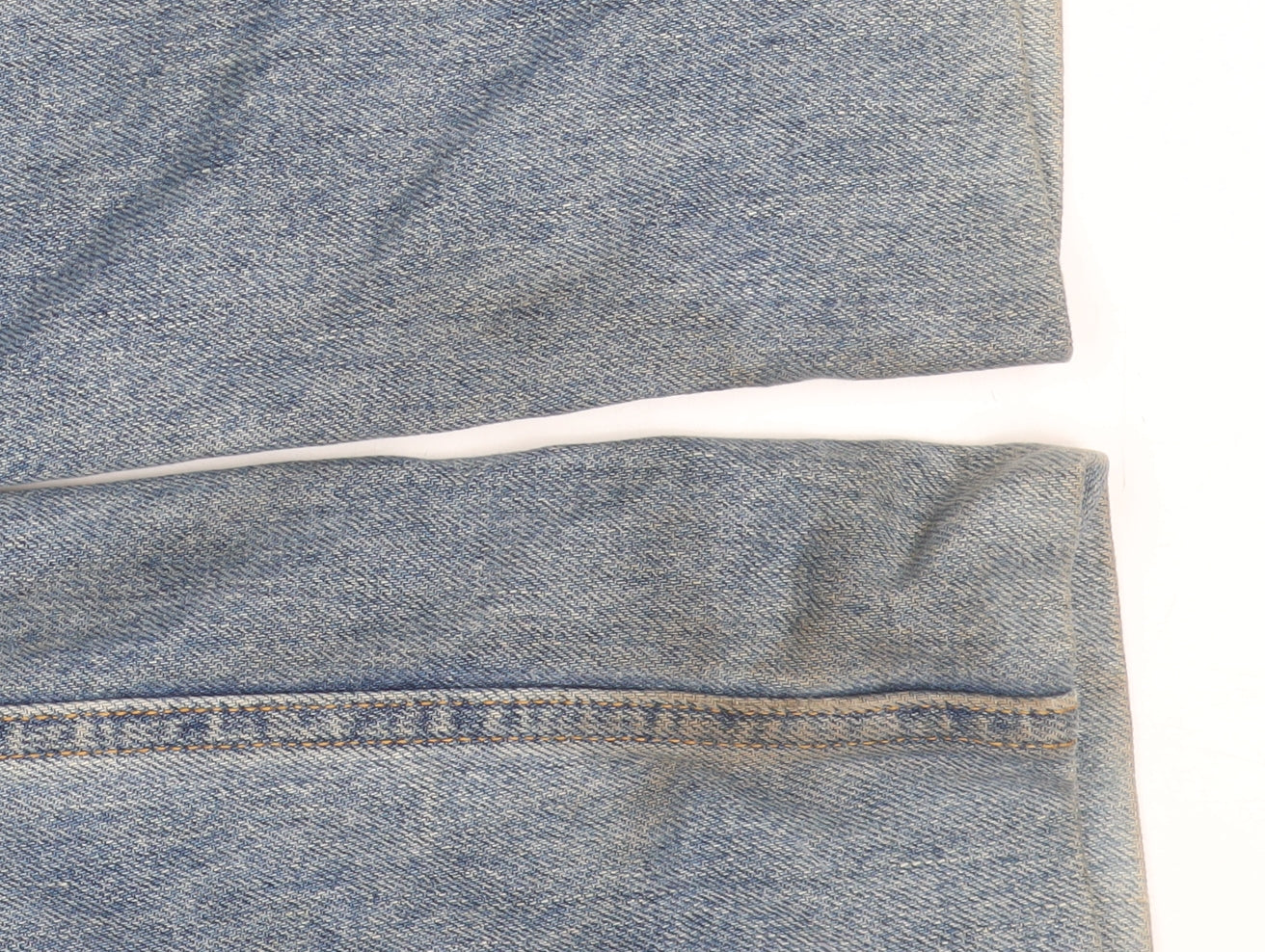 Levi's Men's Blue 505 Regular Fit Straight Denim Jeans 36x30