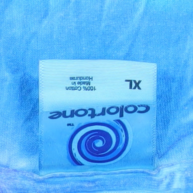 Colortone Men’s Multicoloured Tie-Dye Beer Graphic T-Shirt XL