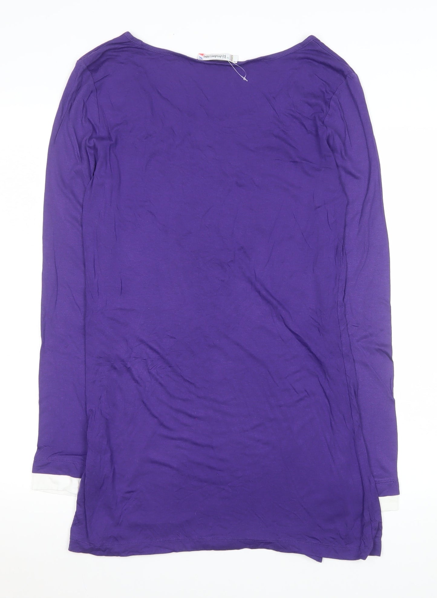 Kaleidoscope Women’s Purple Long Sleeve Tunic Blouse UK 14