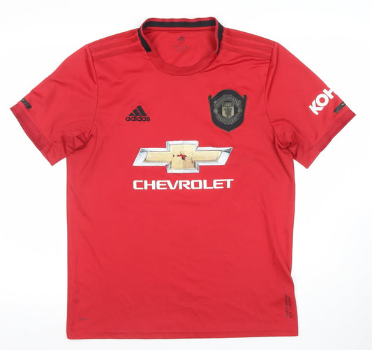 Adidas Men’s Red Manchester United Football Jersey M