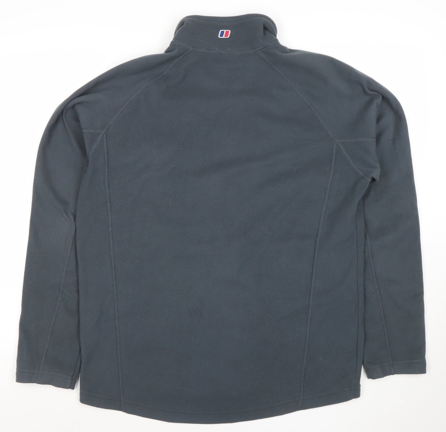 Berghaus Men's Grey Full Zip Fleece Jacket Size M Outdoor Hiking