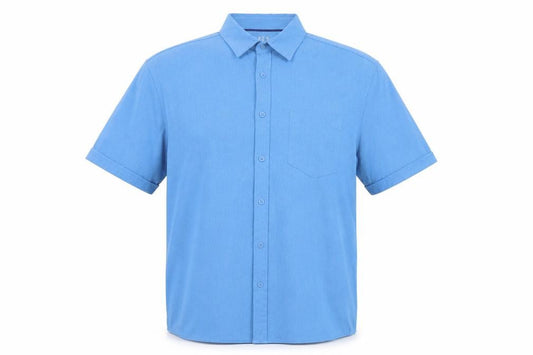 APT.9 Mens Blue Standard Fit Short Sleeve Polo Shirt Size L