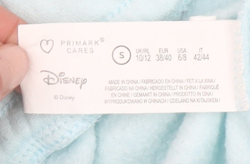 Disney Women Blue Sweat Shorts Size S Regular Fit Casual Primark Cares