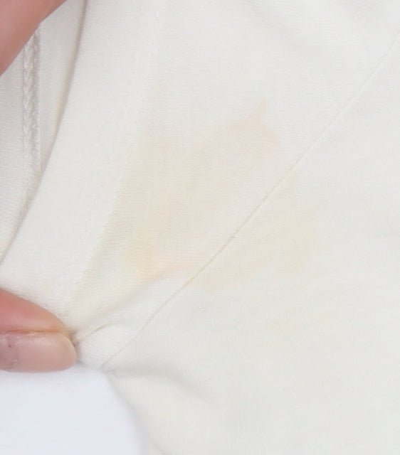 Levi's Women's Ivory Logo Print Cotton Short Sleeve T-Shirt Size M