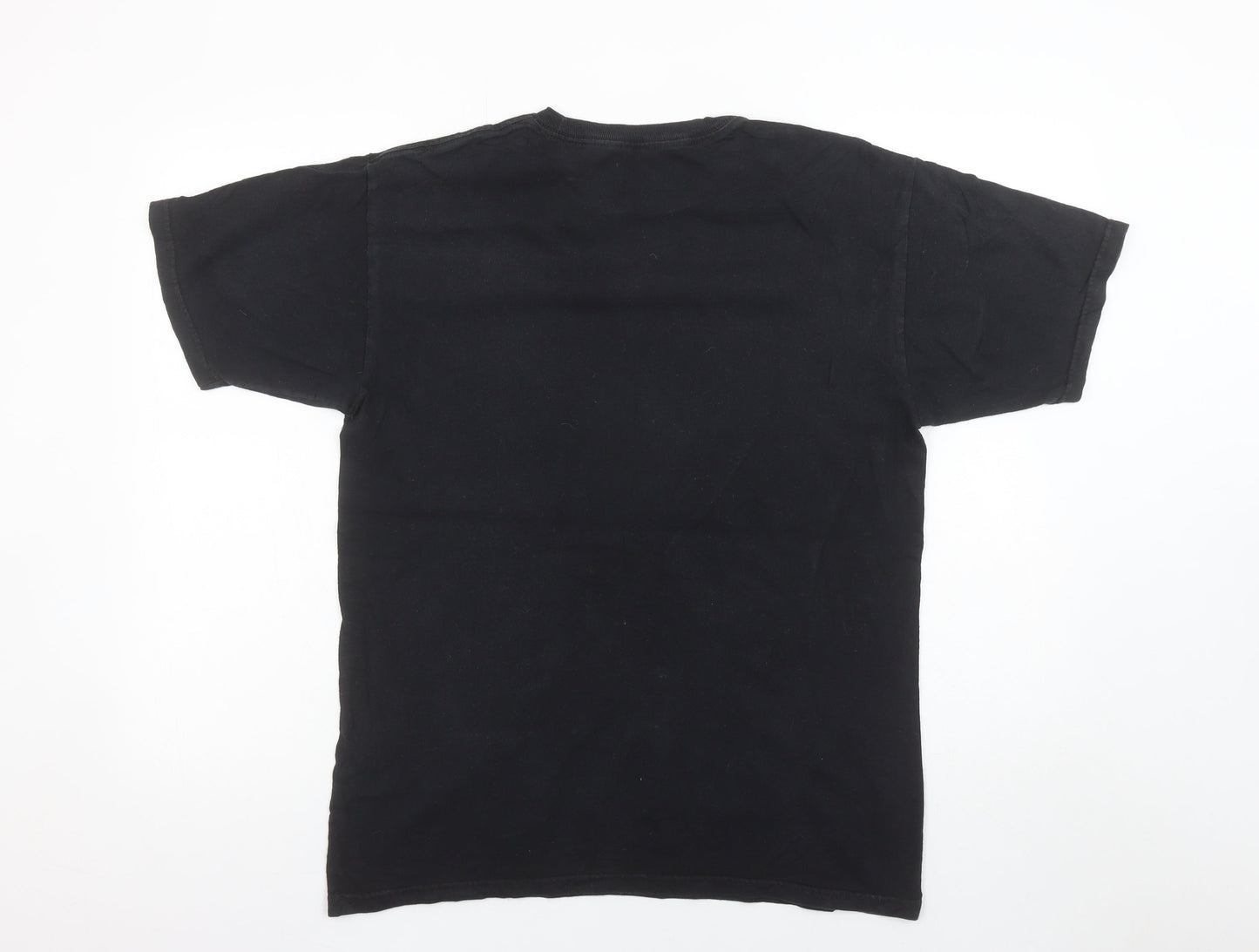 Harry Potter Men’s Black Medium Hogwarts Graphic T-Shirt