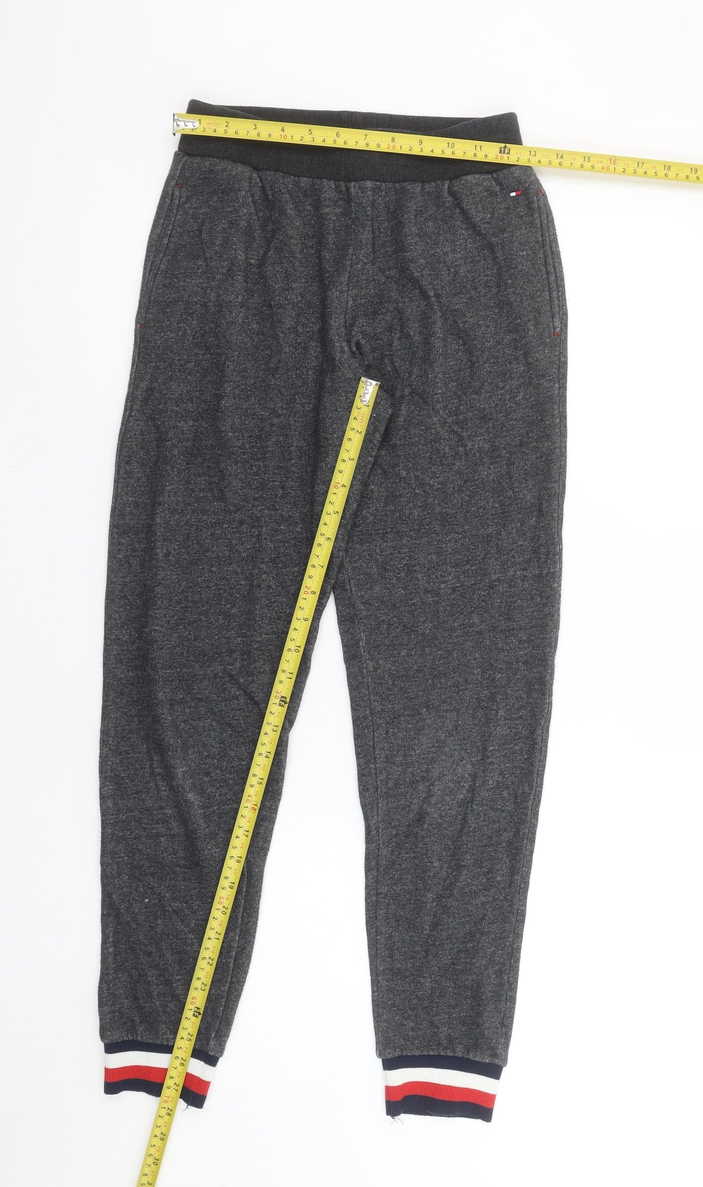 Tommy Hilfiger Men’s Grey Jogger Trousers XS Regular Fit