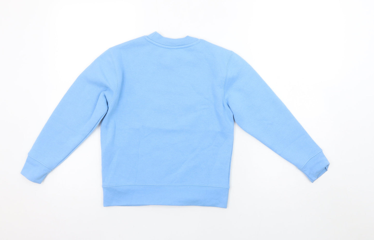 Roly Boys Blue Minecraft Graphic Sweatshirt 6 Years Pullover Cotton Blend