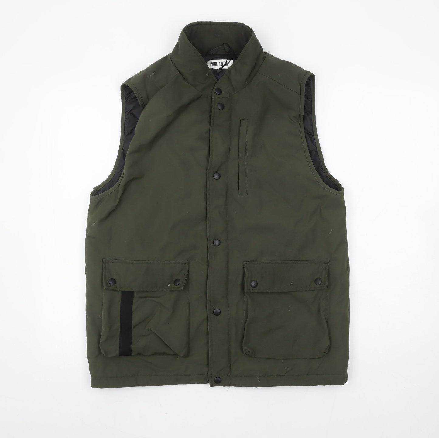 Paul Galvin Men's Green Medium Bodywarmer Waistcoat Padded Vest