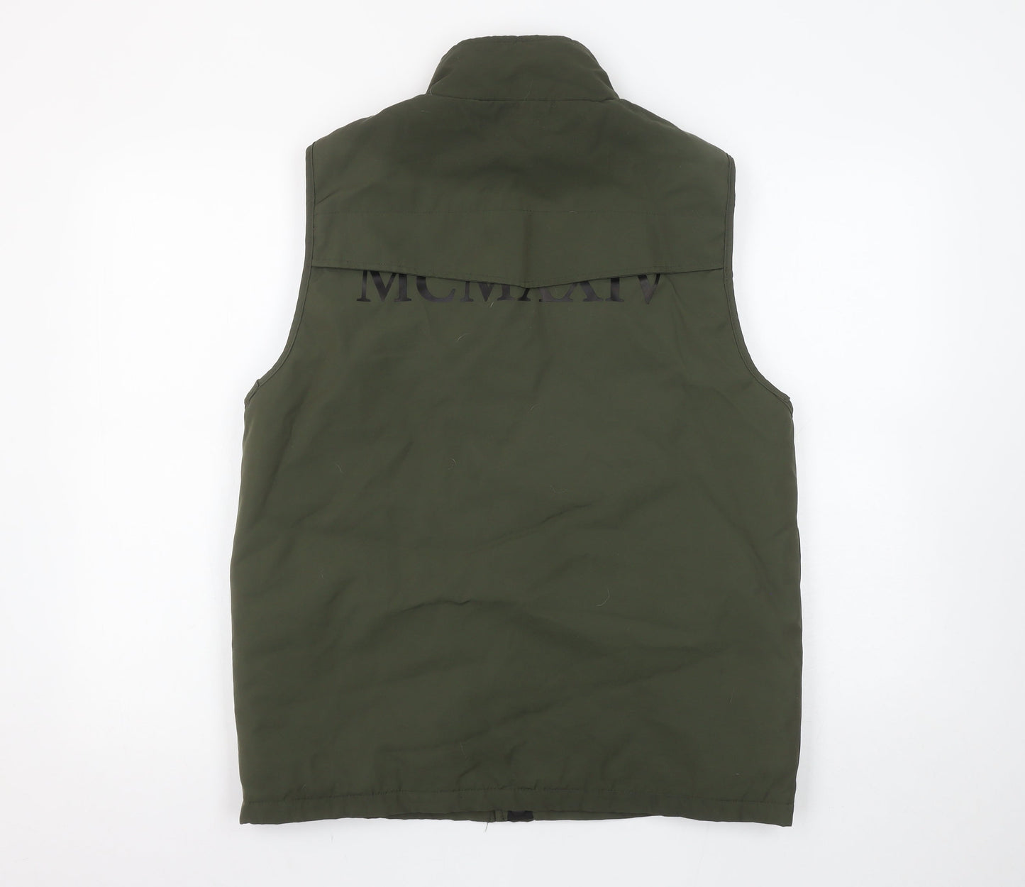 Paul Galvin Men's Green Medium Bodywarmer Waistcoat Padded Vest