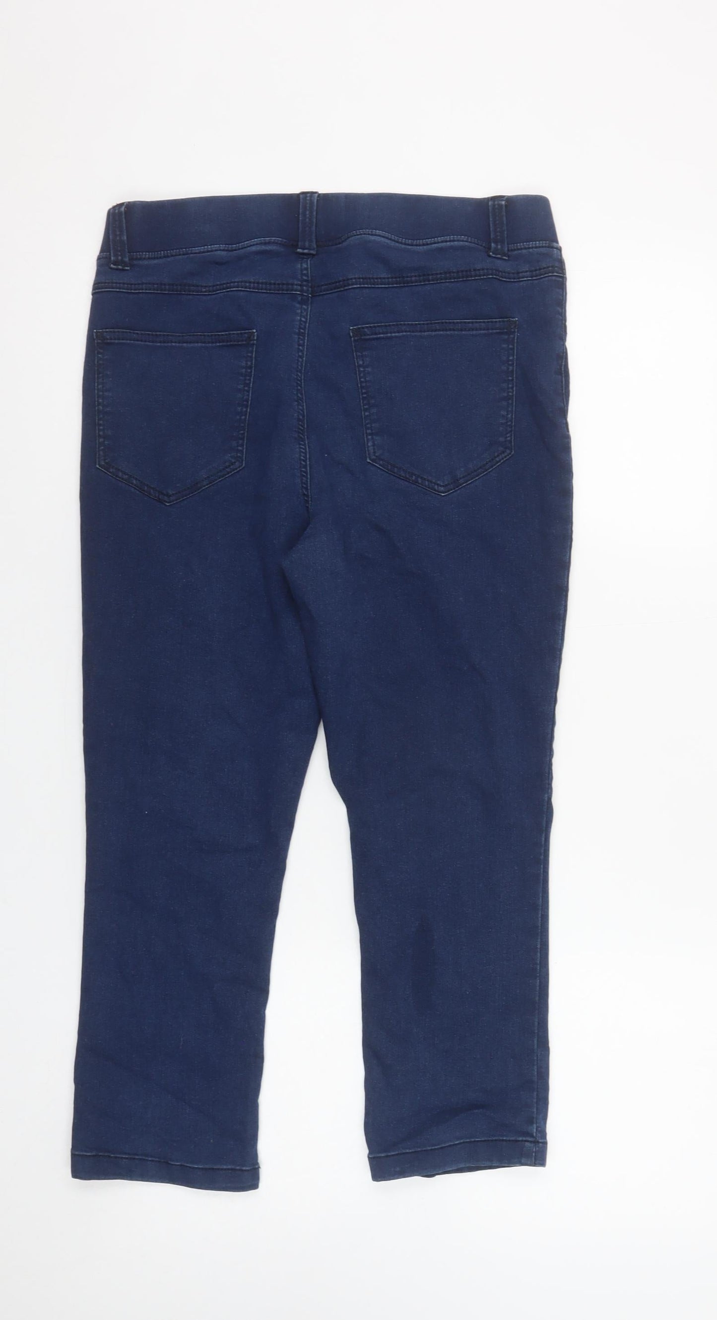 Simply Be Women’s Blue Amber Cropped Jegging Jeans Size 12