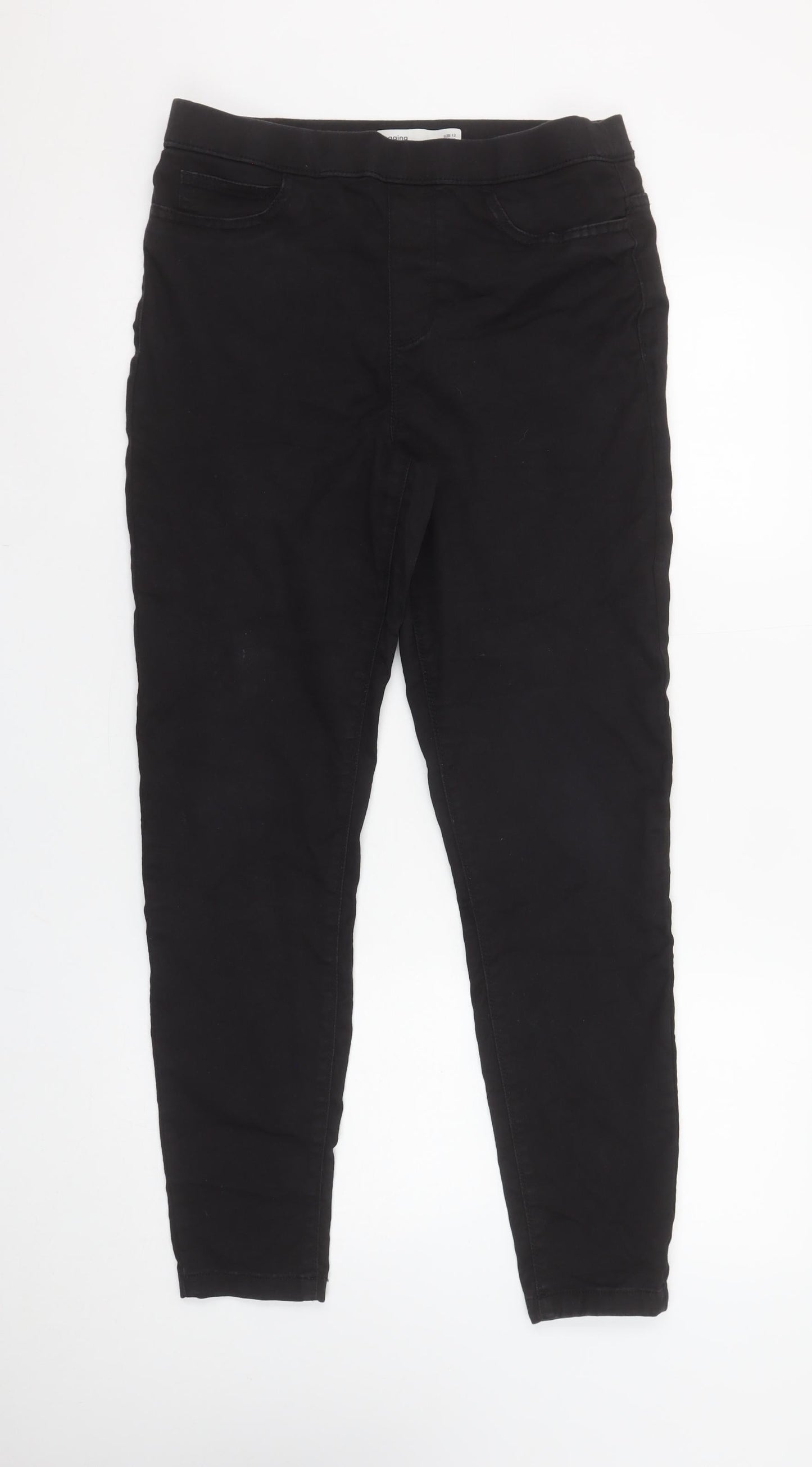 Dunnes Stores Womens Black Size 12 Jegging Jeans Slim Fit