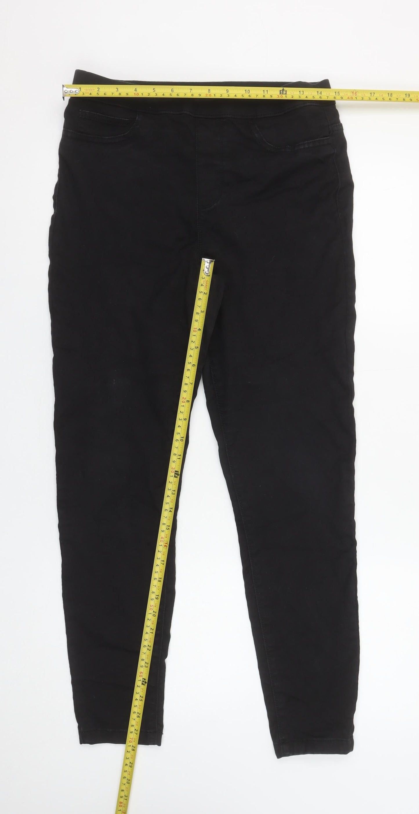 Dunnes Stores Womens Black Size 12 Jegging Jeans Slim Fit