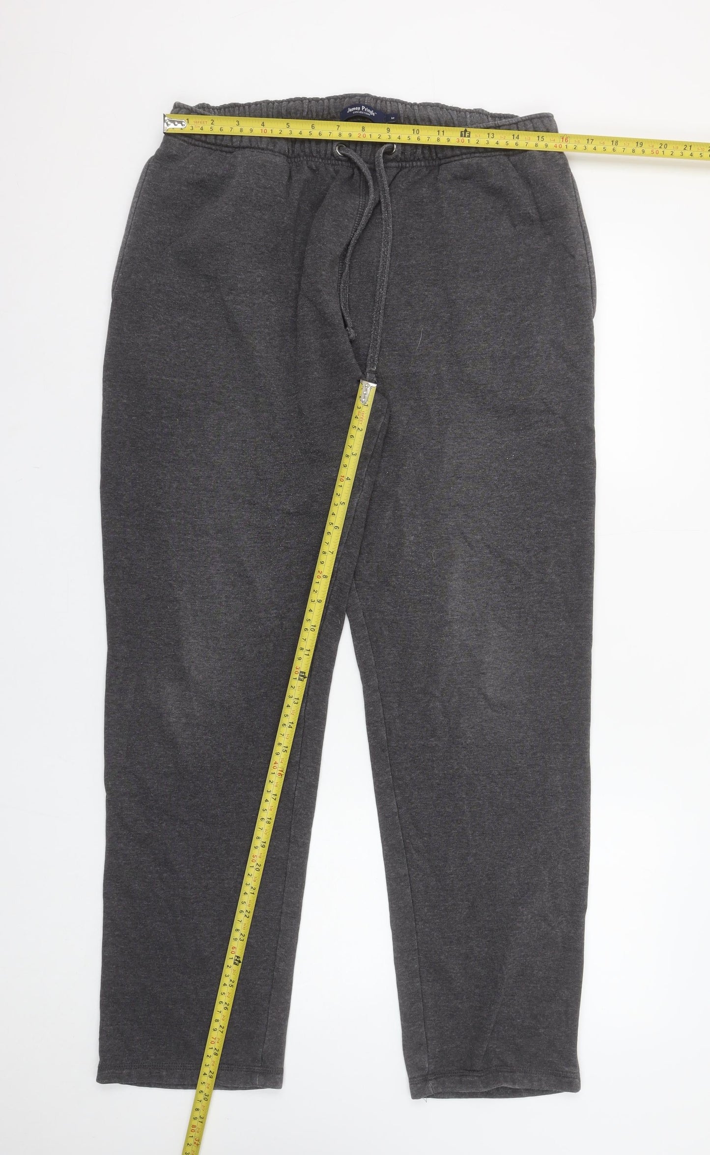 James Pringle Men's Grey Regular Fit Sweatpants M