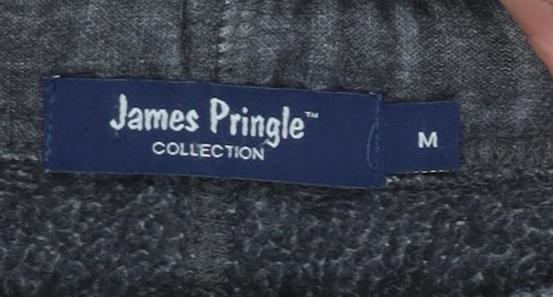 James Pringle Men's Grey Regular Fit Sweatpants M