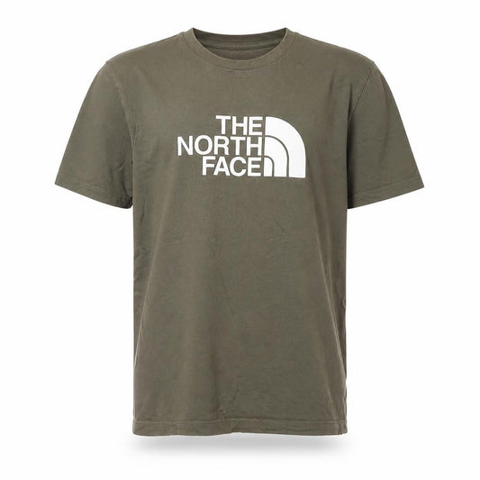 The North Face Boys Green Medium Logo Cotton Short Sleeve T-Shirt
