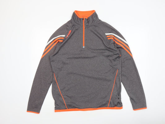 O'Neills Men's Grey Small 1/4 Zip Athletic Sweatshirt