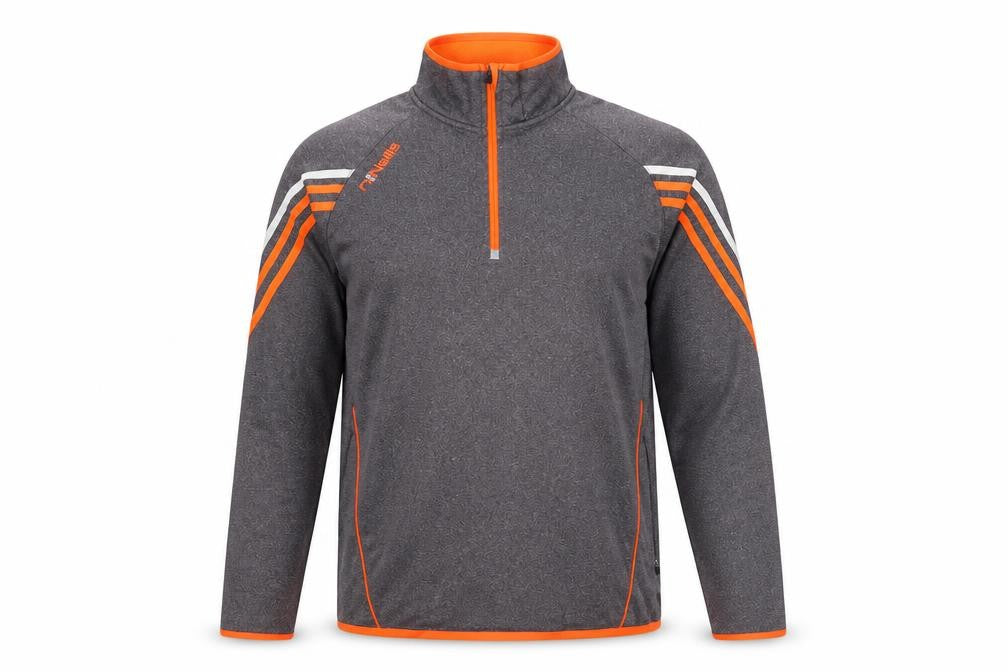 O'Neills Men's Grey Small 1/4 Zip Athletic Sweatshirt