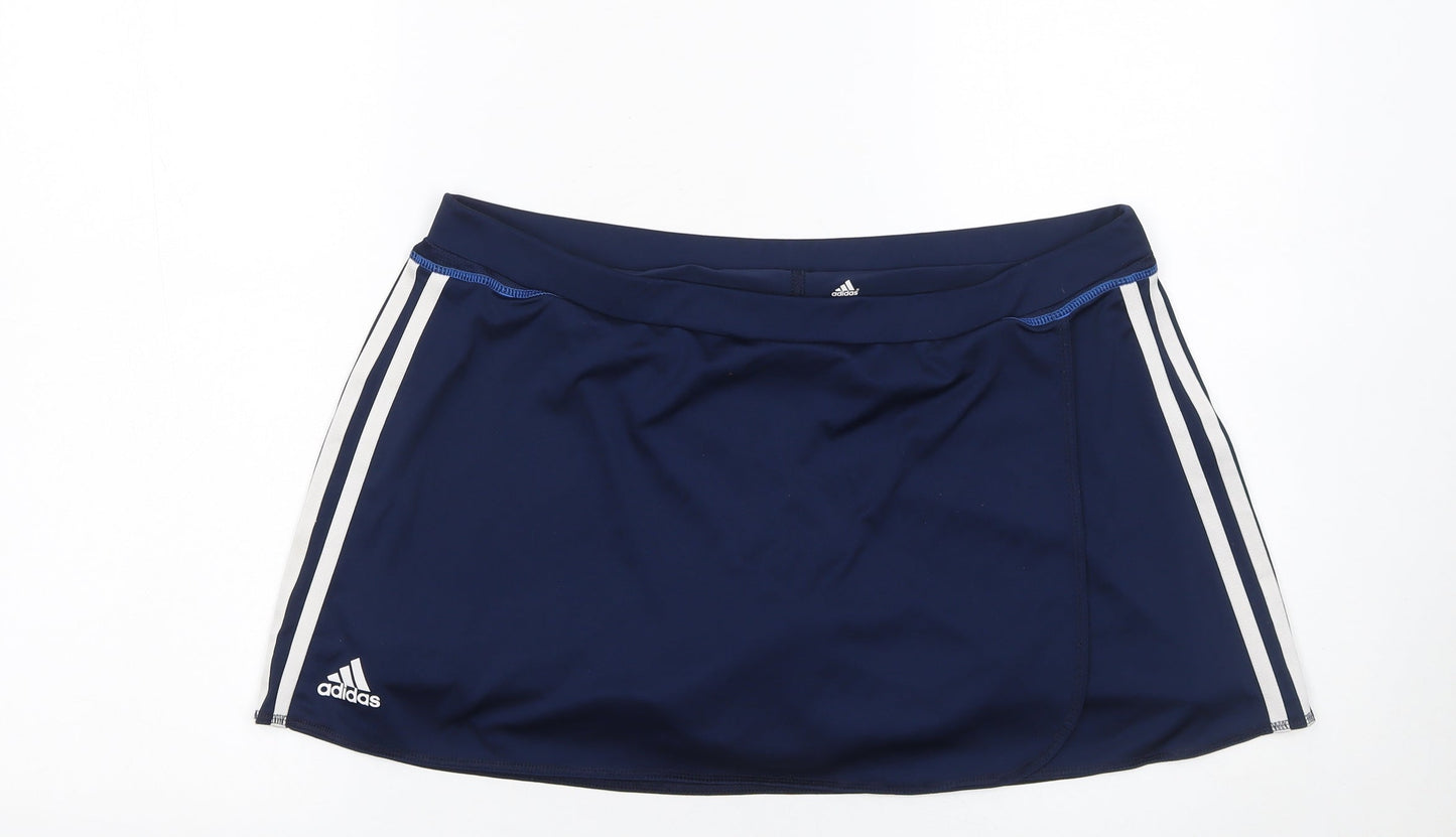 Adidas Womens Blue Size 20 ClimaCool Athletic Sports Skort