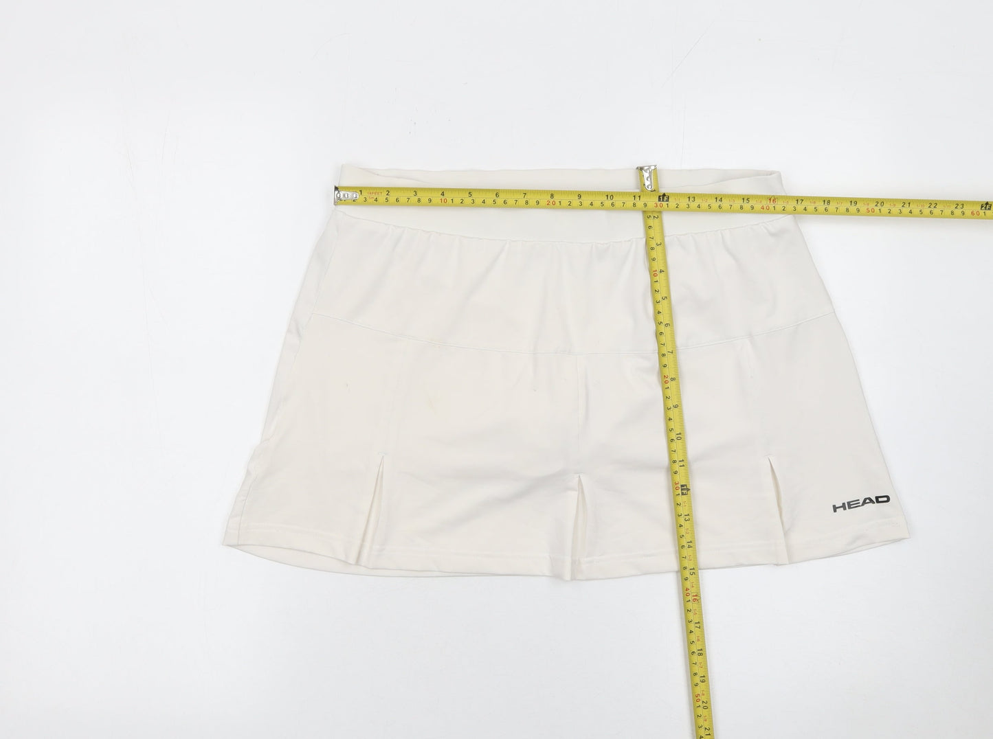 HEAD Womens Ivory XL Athletic Tennis Skort Stretch Activewear