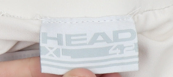 HEAD Womens Ivory XL Athletic Tennis Skort Stretch Activewear