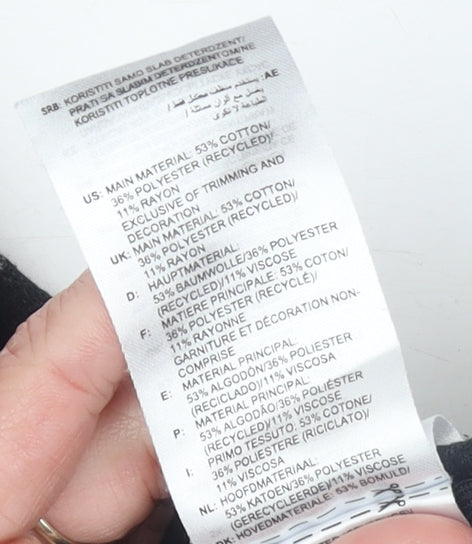 Adidas Boys Black Jersey Athletic Shorts 12 Years Elastic Waist Sportswear