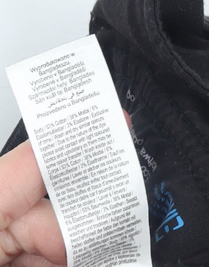 F&F Women’s Black High Rise Skinny Jeans Size 14 Short