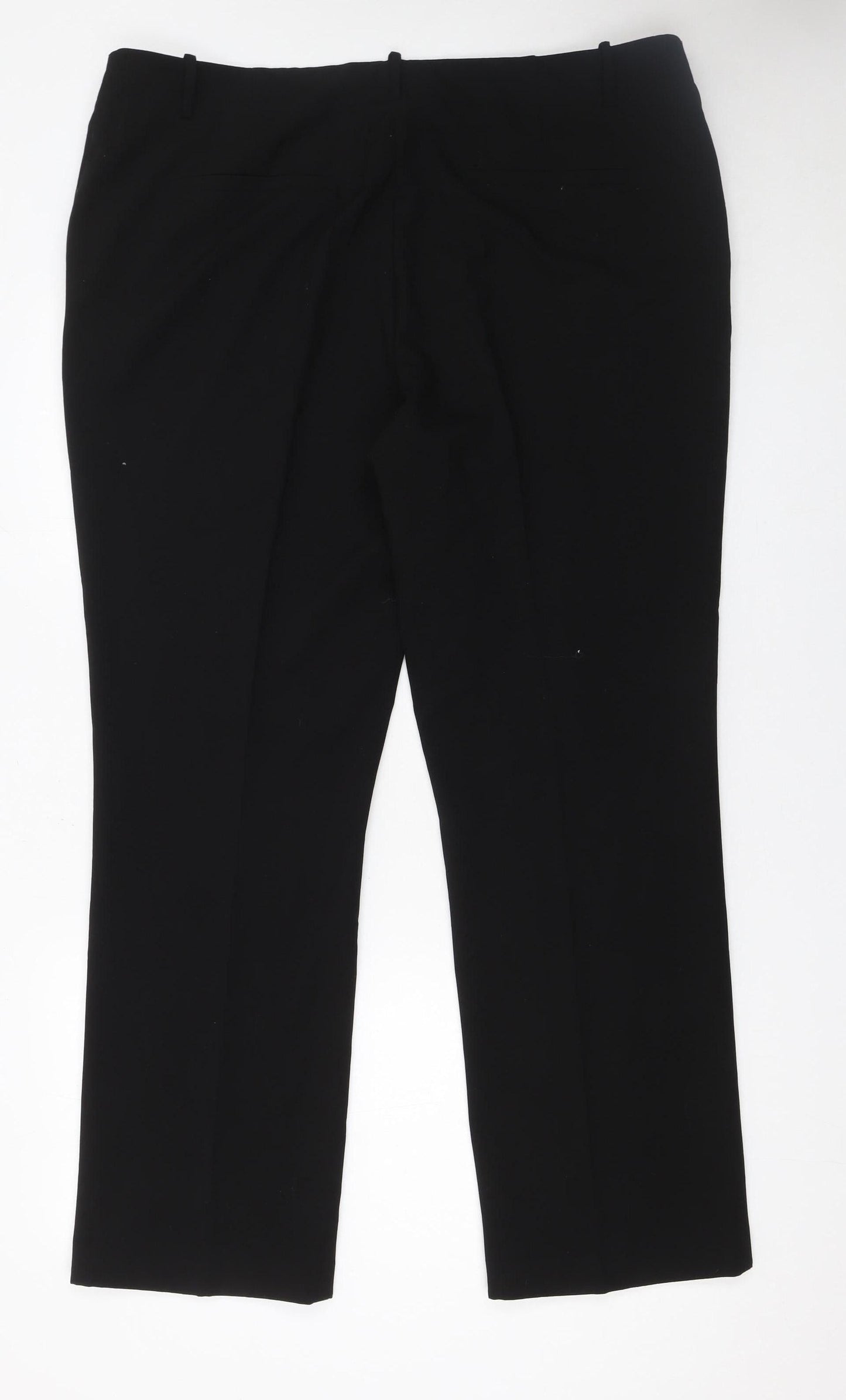 Dunnes Women's Black Size 18 Straight Leg Dress Pants