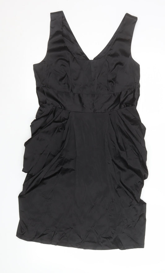 Ribbon Women’s Black Size 12 Sleeveless Bodycon Dress