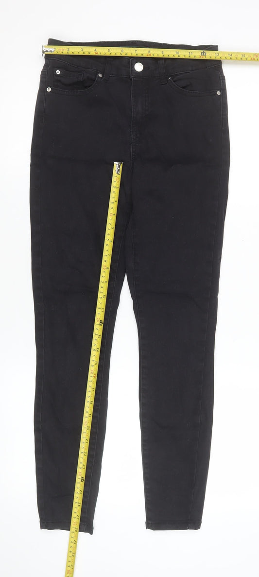 Denim Co. Women's Black Size 10 High Rise Skinny Jeans