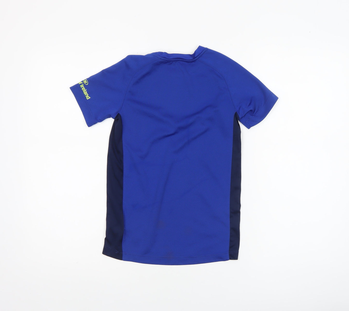Canterbury Boys Blue Leinster Rugby Vapodri Athletic T-Shirt 10 Years