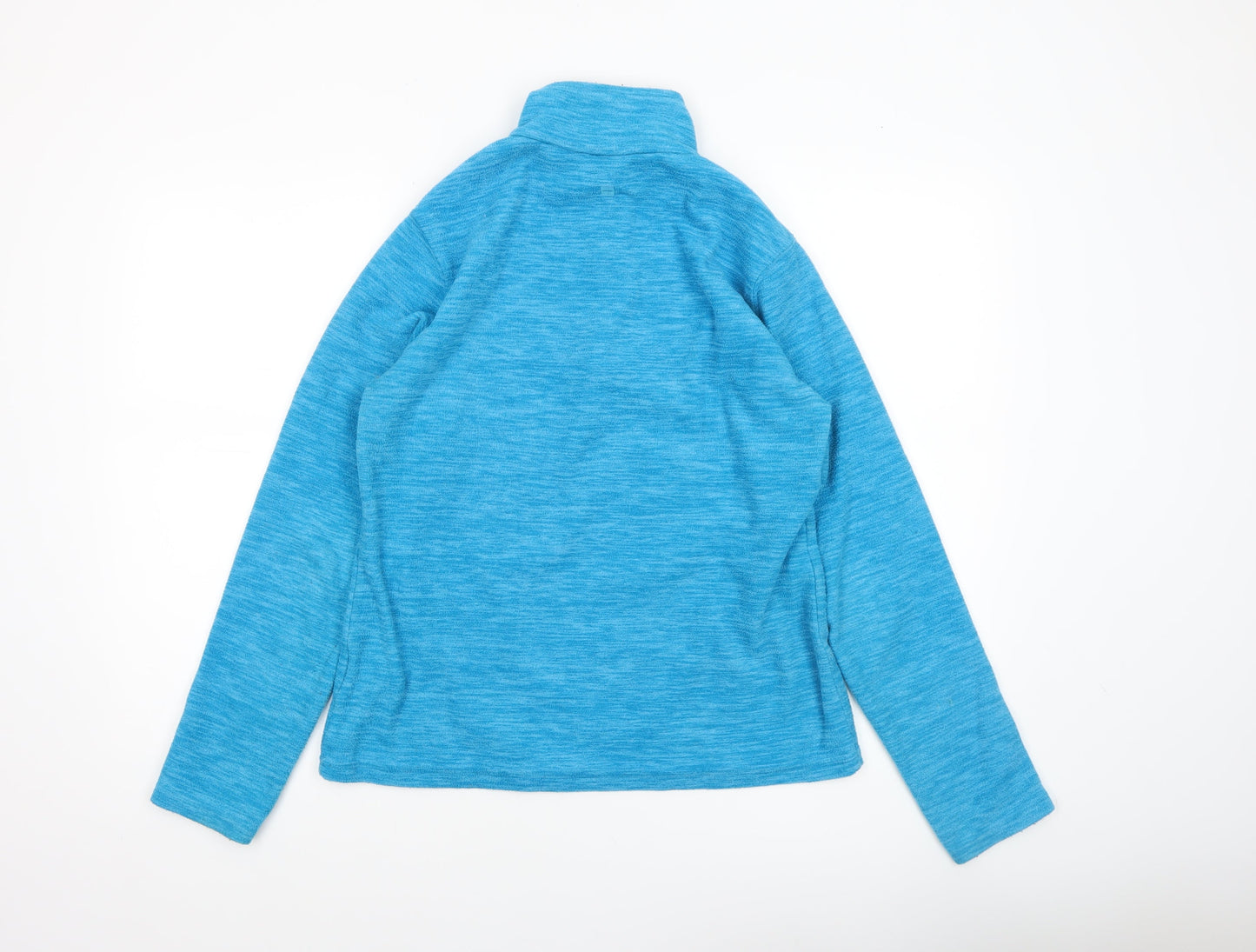 Mountain Warehouse Women’s Blue 1/2 Zip Fleece Sweatshirt Size 10