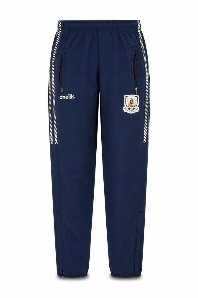 Front view of O'Neill boys’ blue 9-10 years track pants football activewear trousers