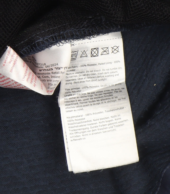 Regatta Men's Blue Full Zip Fleece Hoodie Size S Outdoor Jacket