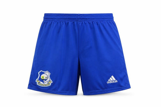 Adidas Boys Blue Athletic Football Shorts 9-10 Years Lightweight Activewear