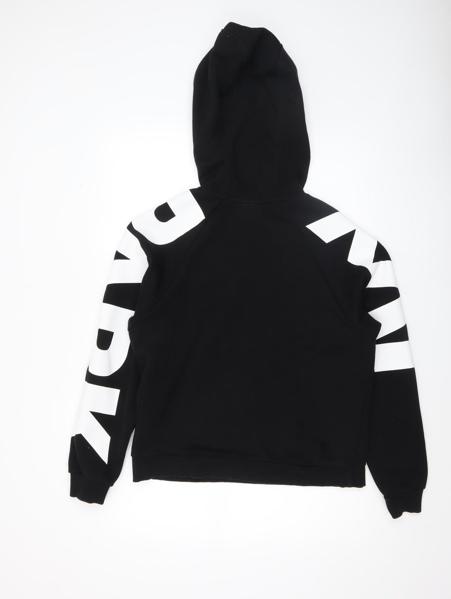 Ivy Park Womens Black White Pullover Hoodie XS Cotton Blend