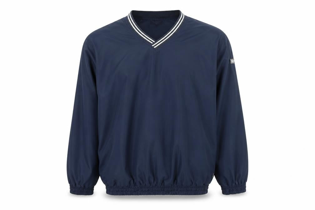 Kartel Mens Blue V-Neck Pullover Golf Sweatshirt Size L