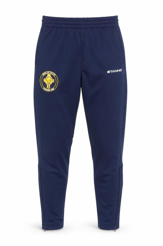 Stanno Teens Blue Track Pants Football Training Trousers Slim Fit 12-13 Years