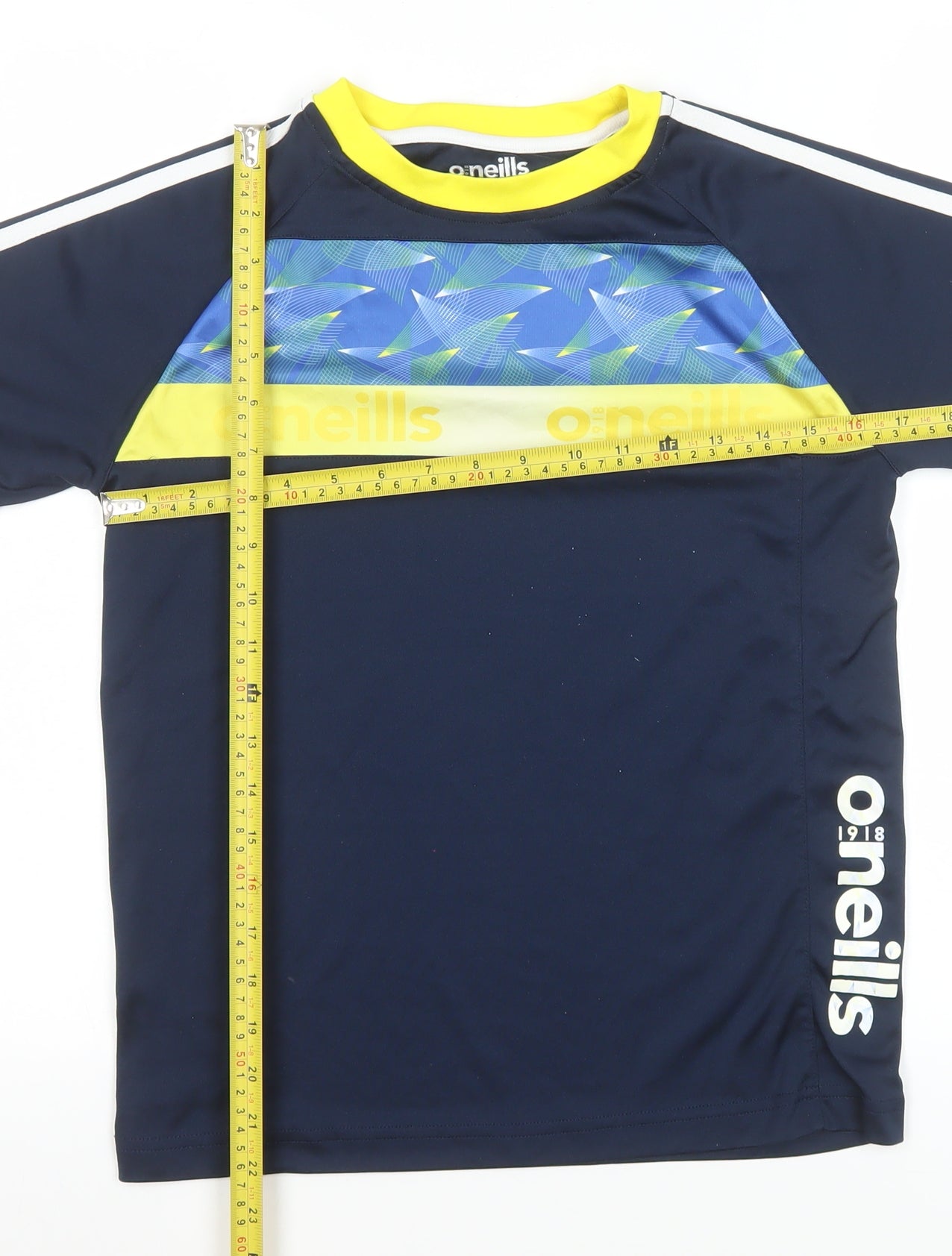 O’Neills Boys Blue Quick Dry Sports T-Shirt 10-11 Years