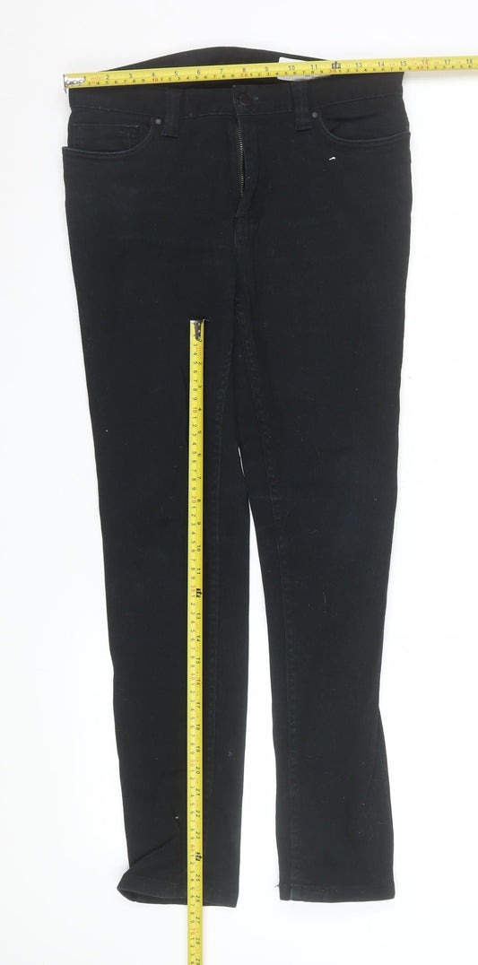 Denim Co Women Black Skinny Jeans W28 L30 Classic Fit