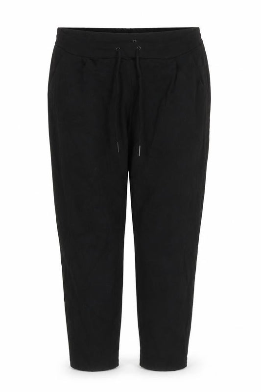 Vero Moda Women's Black Jogger Trousers Size XL Viscose Elastic Waist