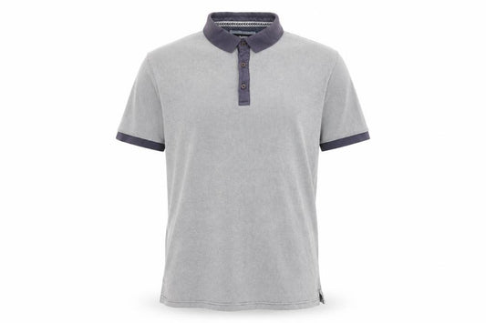 Dunnes Stores Men's Grey Tailored Fit Cotton Polo Shirt XL