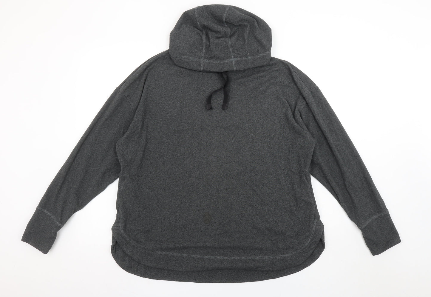 Dunnes Stores Women’s Grey Pullover Hoodie Size L Polyester Blend
