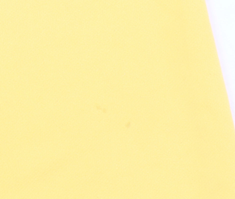 Adidas Men’s Yellow Climalite Short Sleeve Athletic T-Shirt M