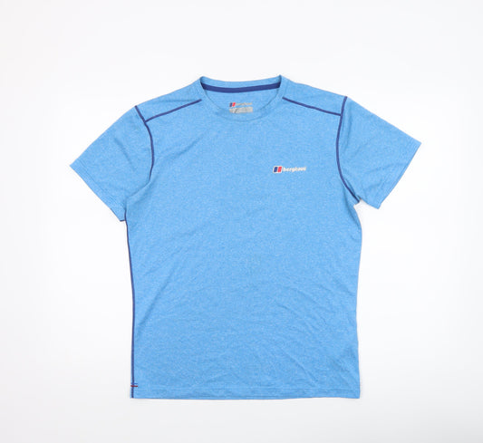 Berghaus Men’s Blue Argentium Lightweight Active T-Shirt Size S