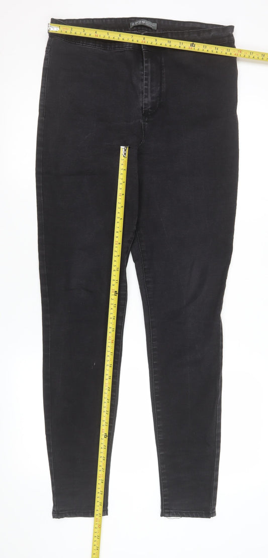 Denim Co. Women’s Black Skinny Jeans Size 16 Slim Fit 34in Leg