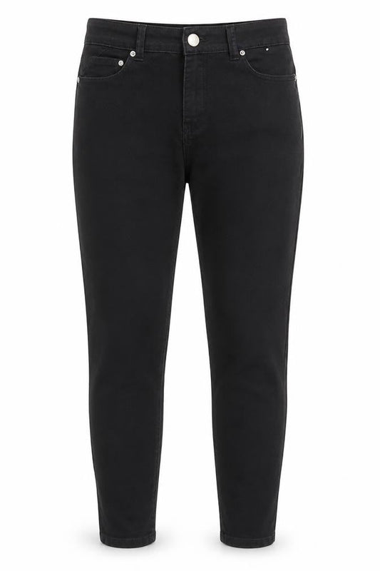 Front view of Denim Co. Women’s Black Skinny Jeans, size UK 12, Regular 32in Leg