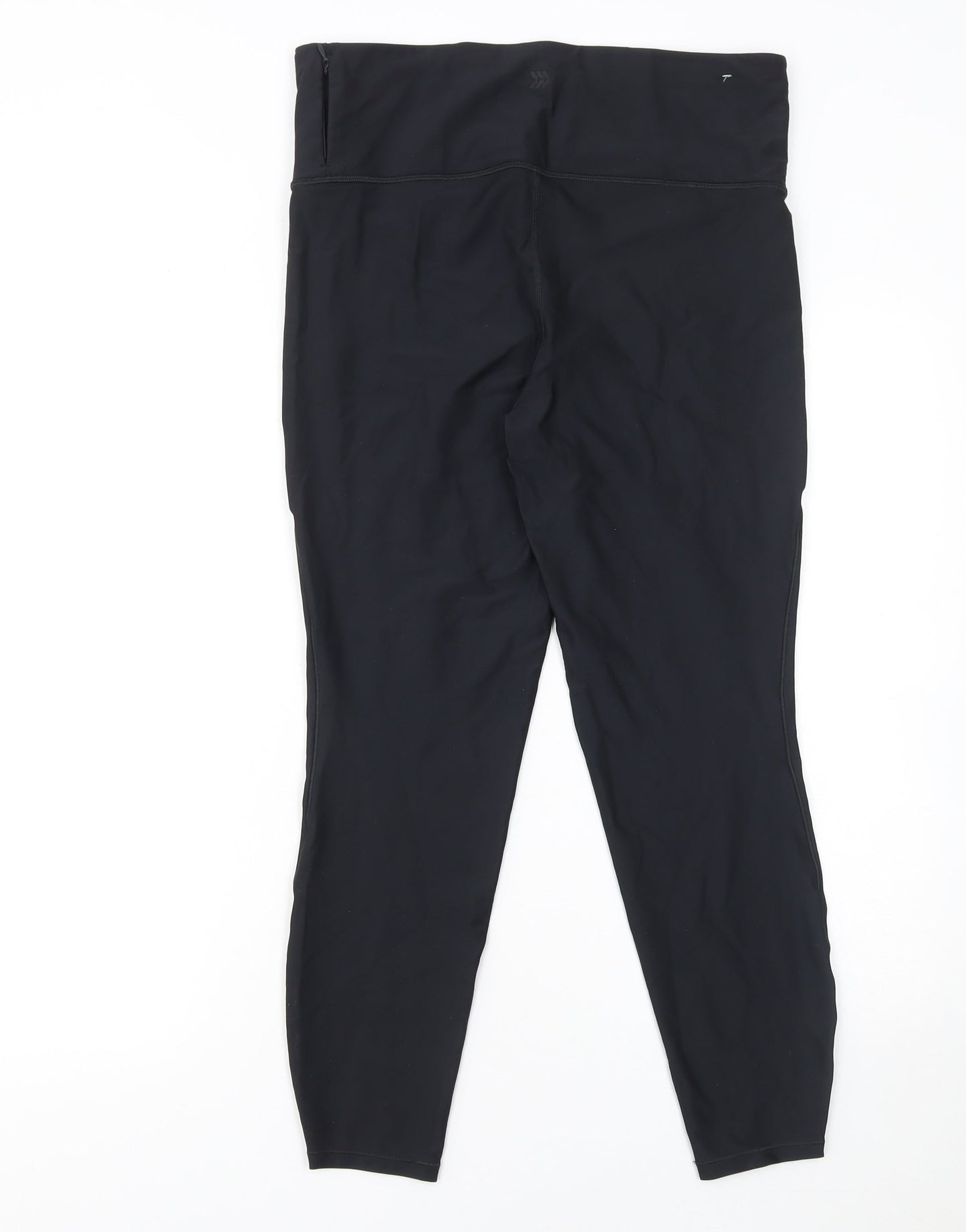 All in Motion Womens Black L Ankle Leggings Stretch Activewear