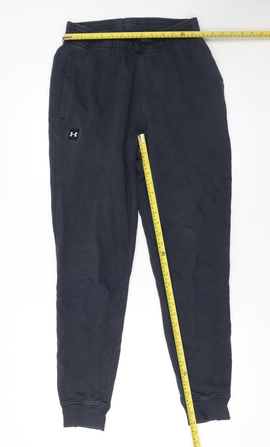 Under Armour Men's Black Fleece Jogger Trousers Size M