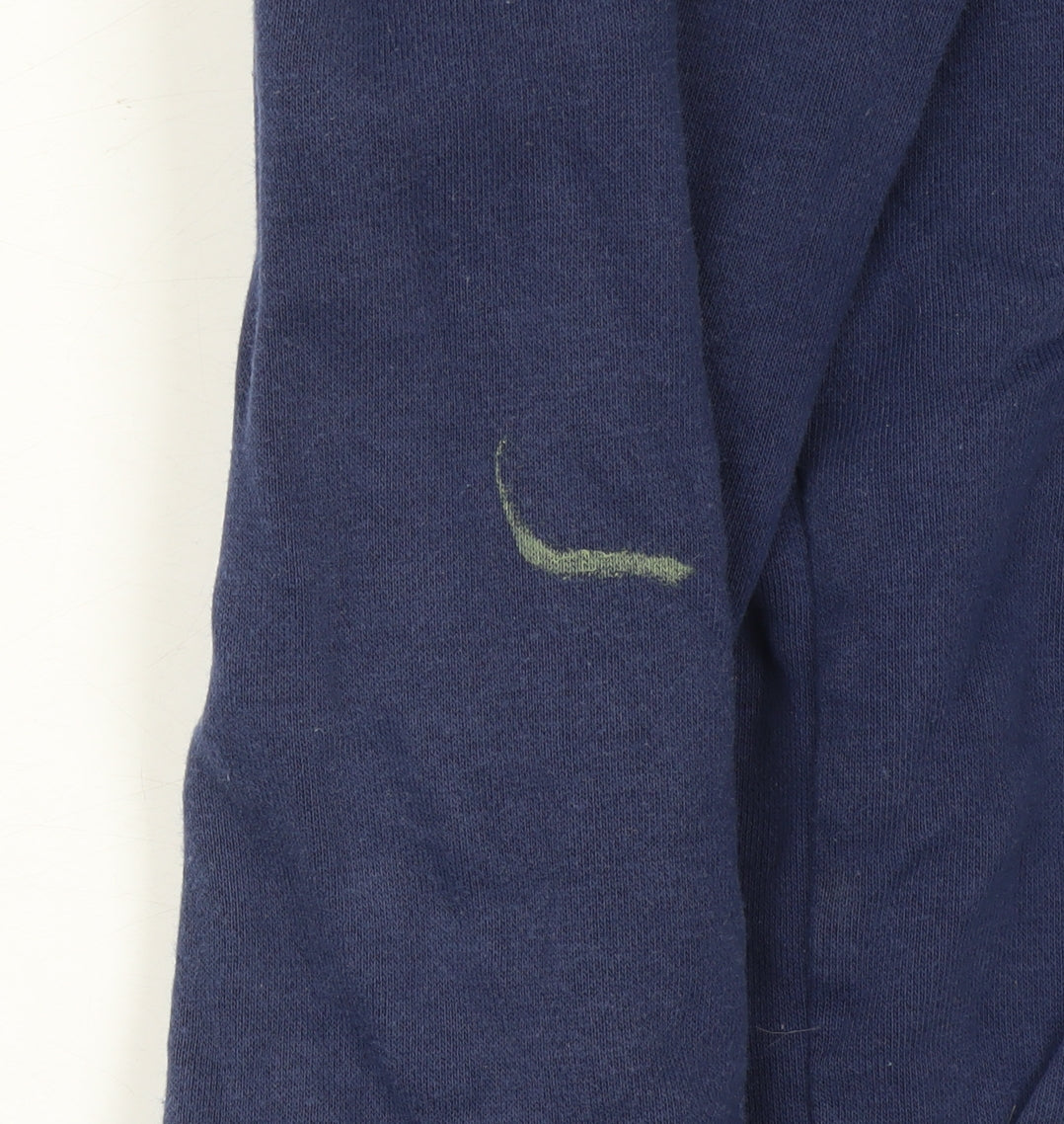 Nike Boys Blue Full Zip Hoodie Size 9-10 Years Fleece Cotton Blend